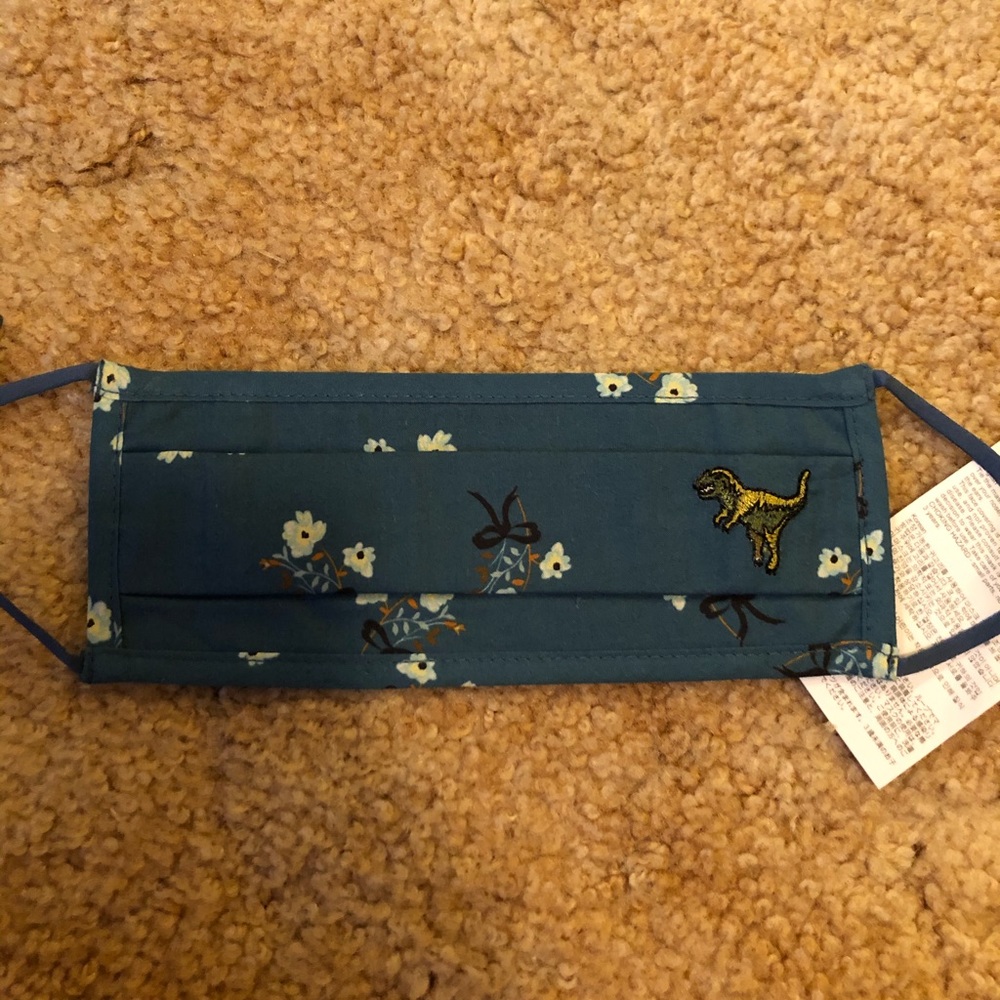 Sold Coach Floral Rexy Face Mask